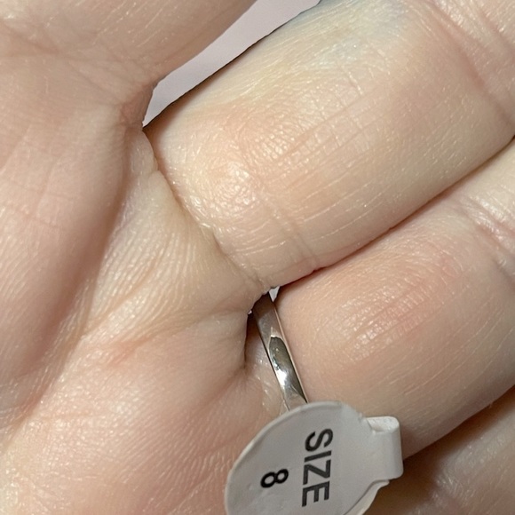 925 Sterling silver  & Aquamarine’ surrounded by 5A CZs stones - Picture 9 of 10